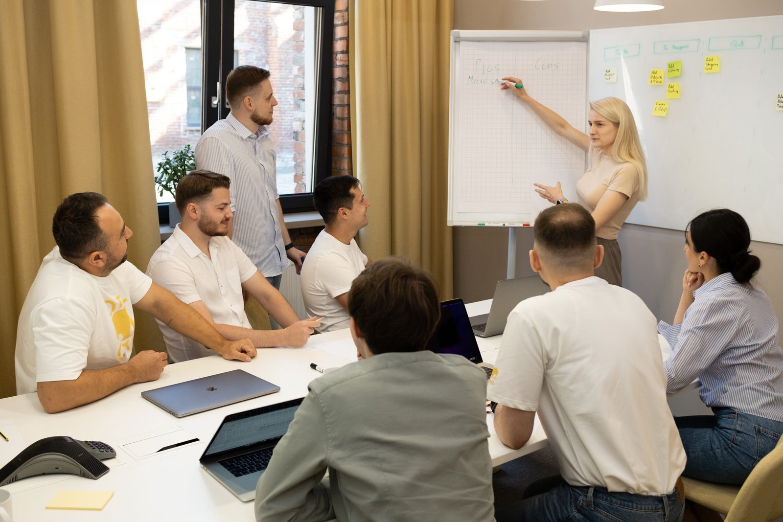 ORIL Innovation team working together